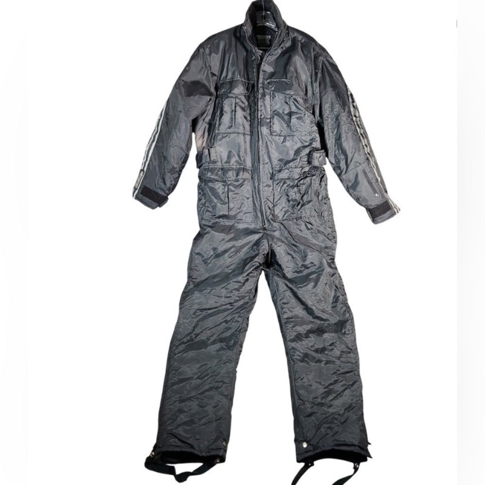 Spartan Black Insulated Snowsuit Size M